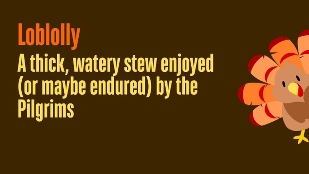 Weird Words: Thanksgiving Edition image number null